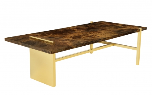 Reconfigured Aldo Tura Top With Appel Modern Base