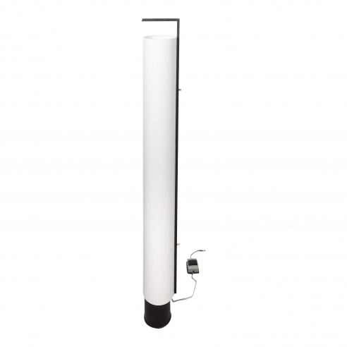 Arlus Tall Cylindrical Lamp with Shade