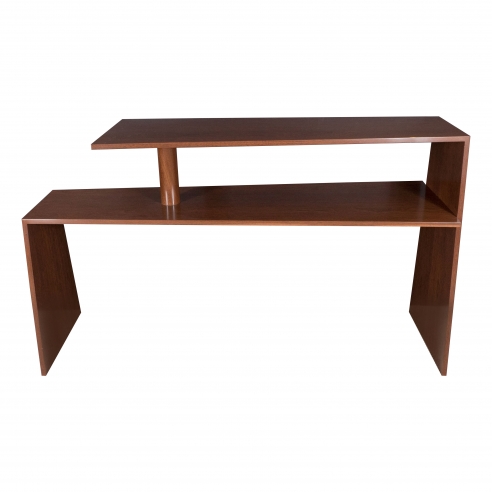 Eugene Prinz Modernist Two-Tier Console in Palm Wood