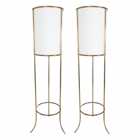Pair of Mid-Century Style Floor Lamps by Appel Modern