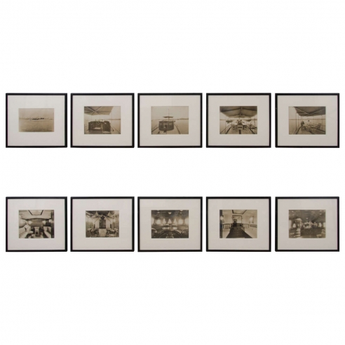 Yacht Photographs by Nathanial L. Stebbins / Set of 10